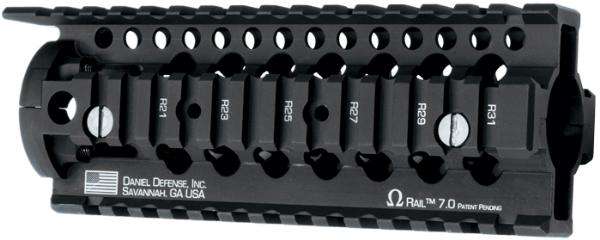 Grips Pads Stocks Daniel Defense Omega DD OMEGA CARBINE RAIL 7.0 BLK • Model: Omega